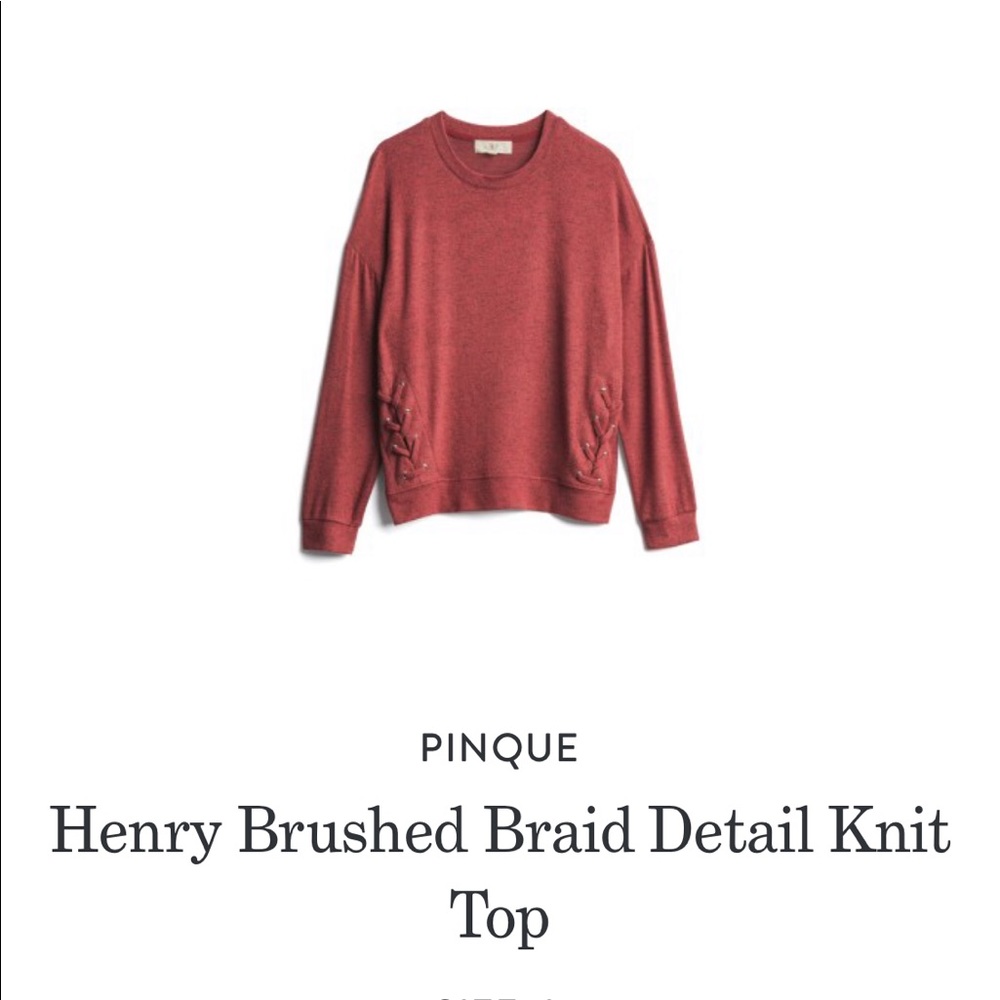 Pinque red top
